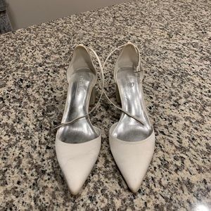 asos design stardust pointed mid heels